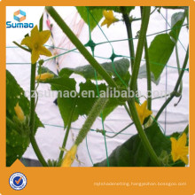 8g black Recycle hdpe netting,Knotless Hdpe Plant Support Net for tomato, Anti UV Agriculture Cucumber Net